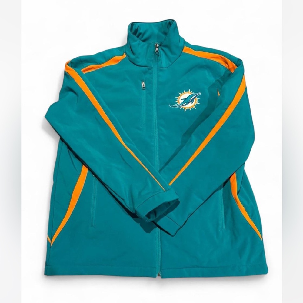 NFL Teal and Orange Jacket